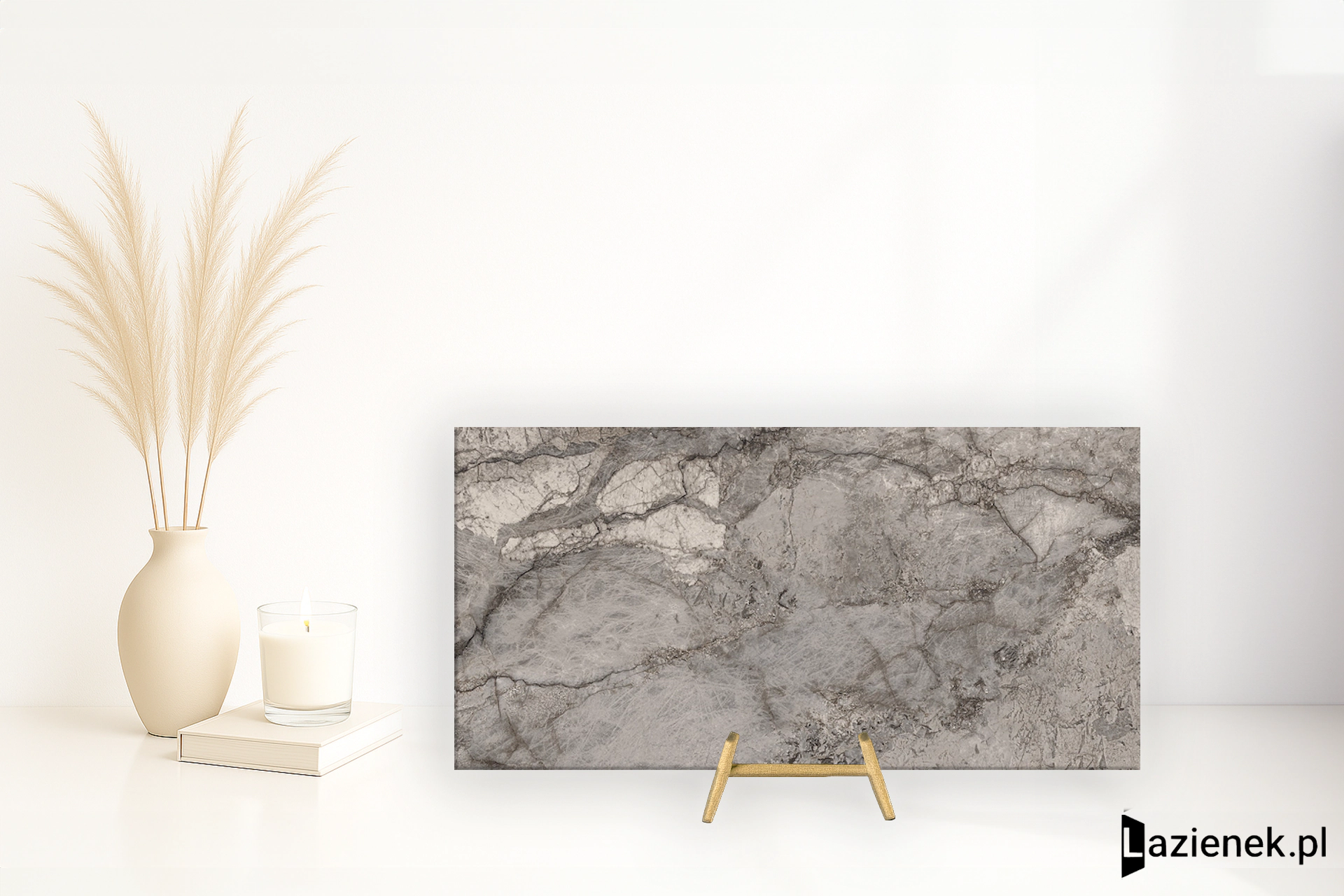 La Fabbrica Ava Gemstone Grey matowa 30x60 cm gr. 9 mm - płytka rektyfikowana / (L)179015